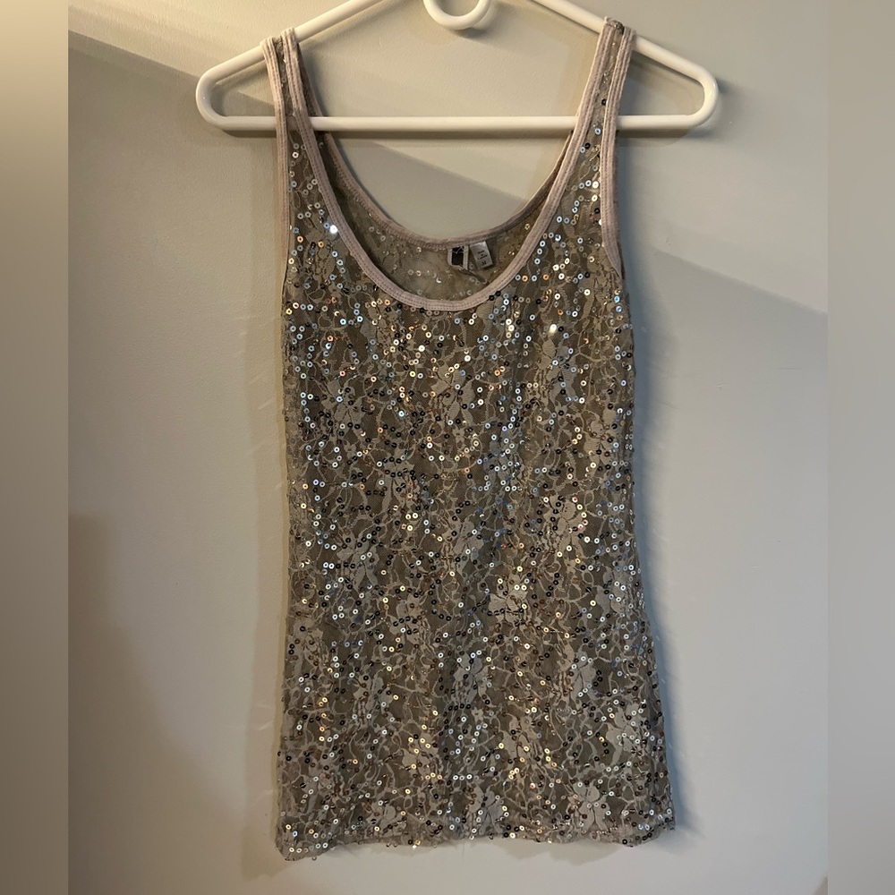 Sequin Tank BKE vintage